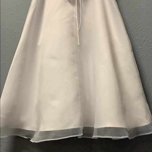 Girl’s Satin & Organza Dress - Picture 7 of 8